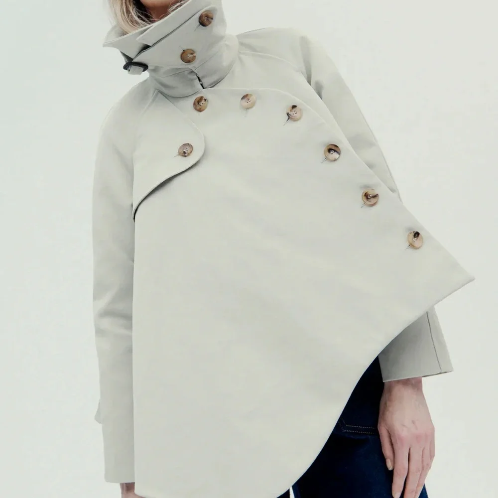 Awake Mode Gabardine Trench Coat - Picture 2 of 14